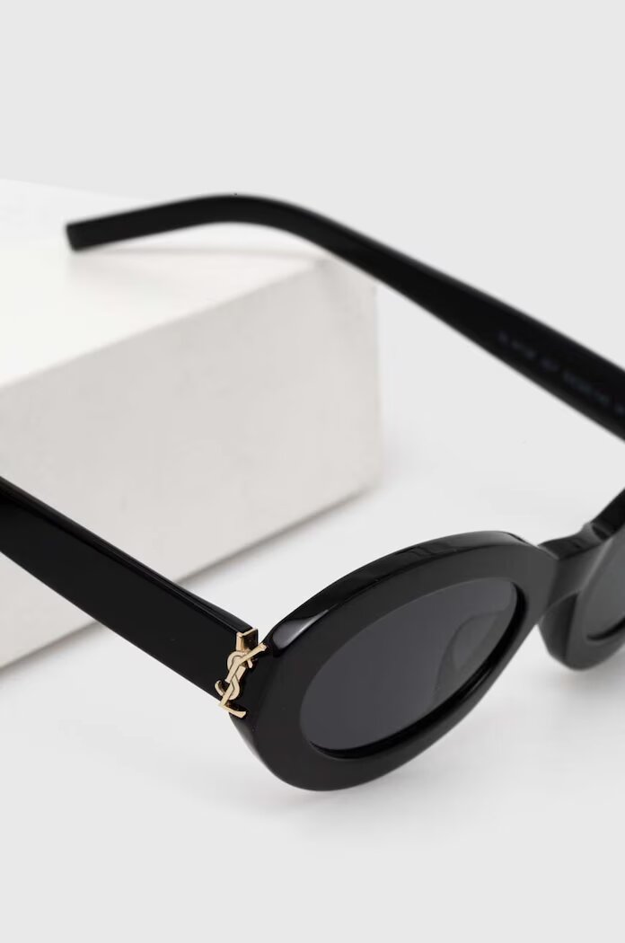 Saint Laurent Слънчеви очила в черно SL M136