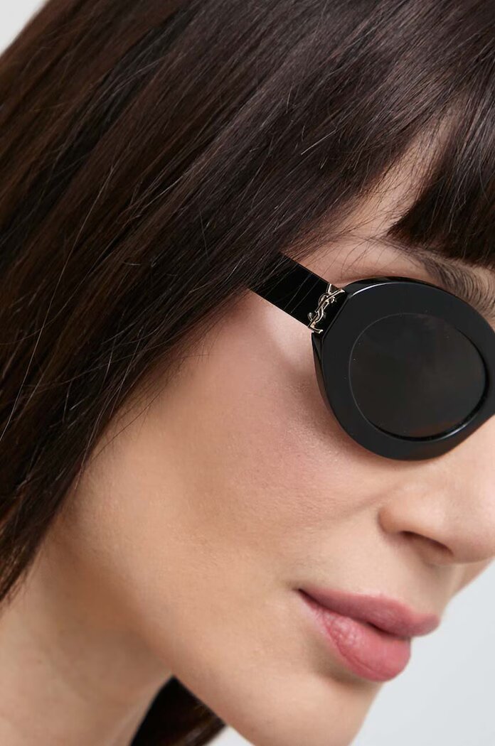 Saint Laurent Слънчеви очила в черно SL M136