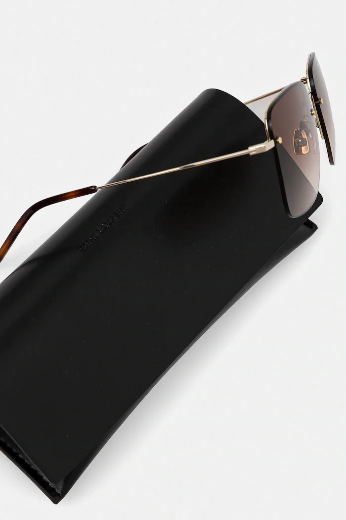 Saint Laurent Слънчеви очила в златисто SL 312 M