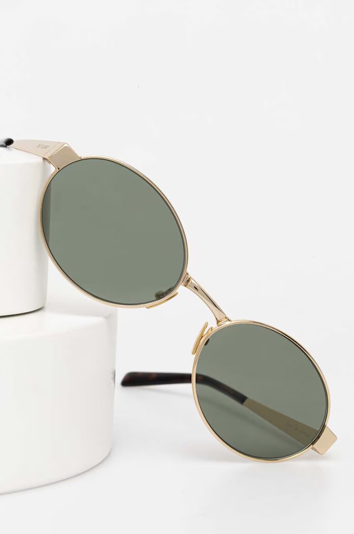 Saint Laurent Слънчеви очила в златисто SL 692
