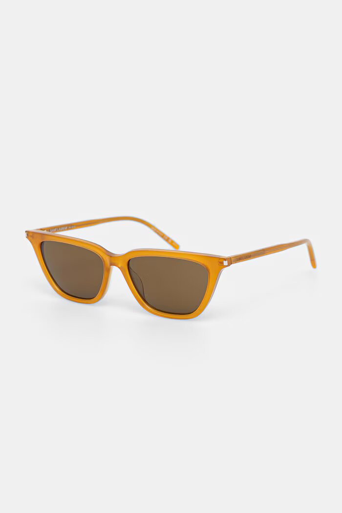 Saint Laurent слънчеви очила wayfarer дамски кафяви SL 889 SULPICE THIN