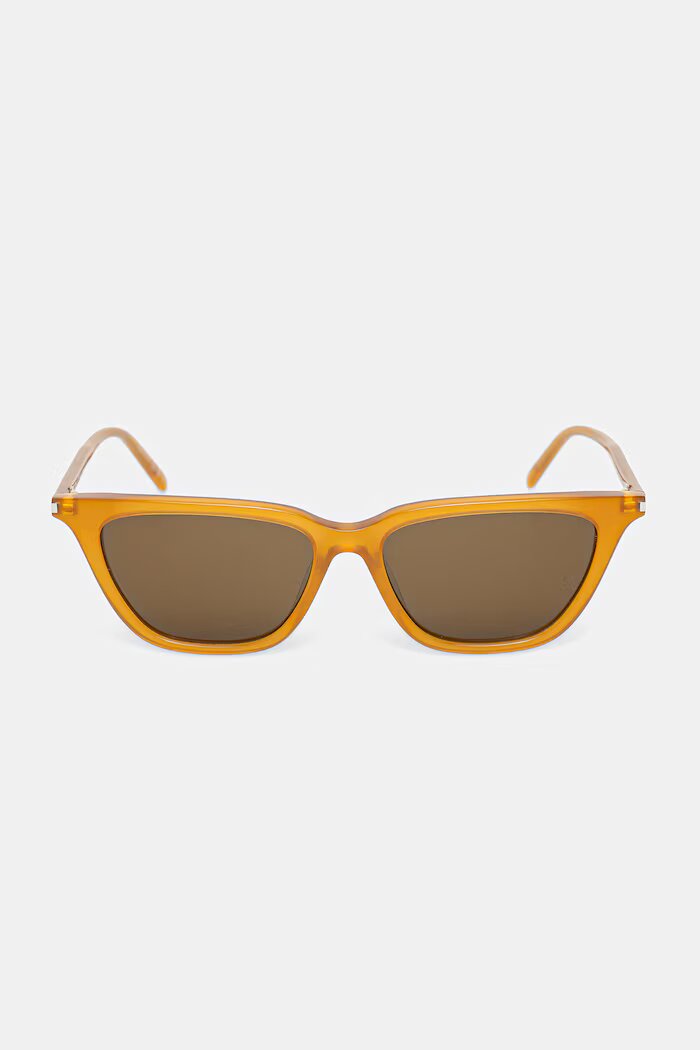Saint Laurent слънчеви очила wayfarer дамски кафяви SL 889 SULPICE THIN
