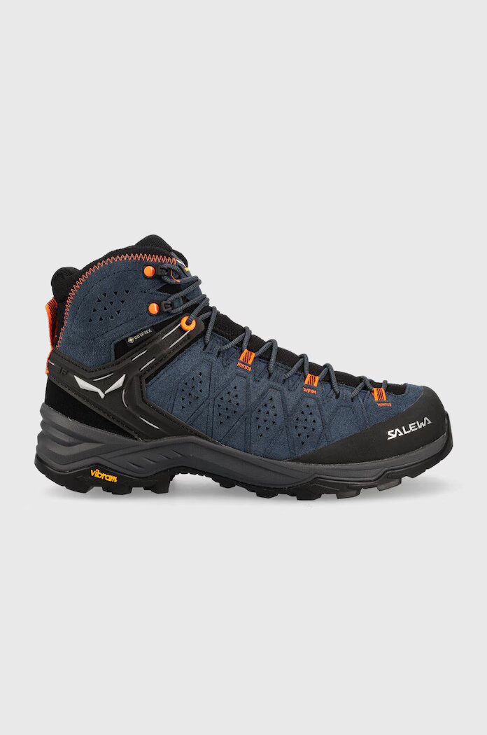 Salewa Обувки Alp Trainer 2 Mid GTX в тъмносиньо с изолация