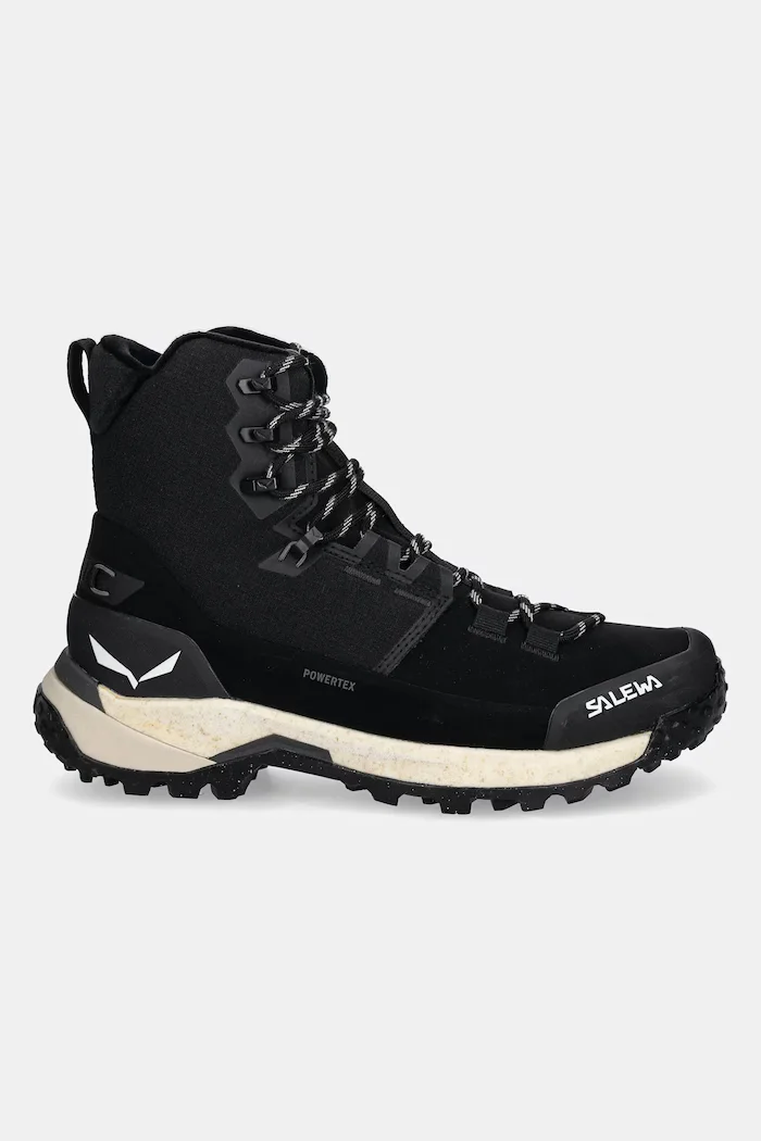 Salewa Обувки Puez Winter Mid PTX в черно с изолация 00.0000061448