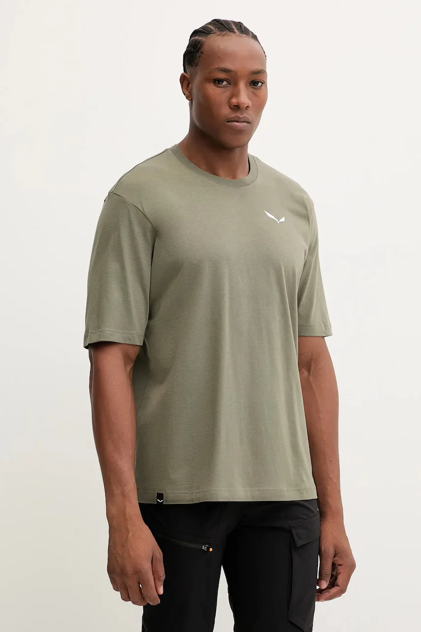 Salewa Спортна тениска Eagle Glacier Loose
