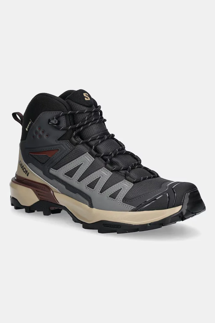 Salomon Обувки X Ultra 360 Mid GTX в сиво с лека изолация L47743300