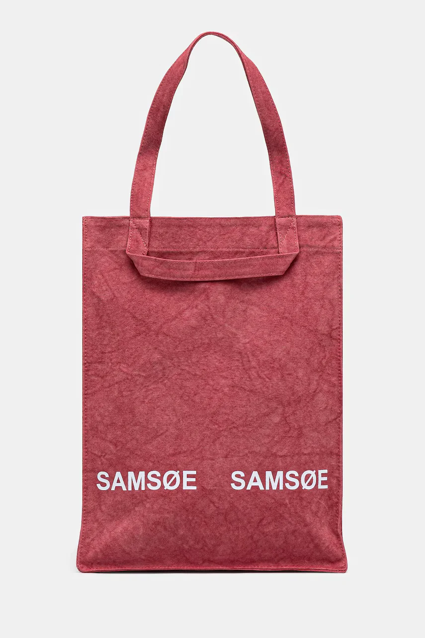 Samsoe Samsoe Памучна чанта SALUCCA