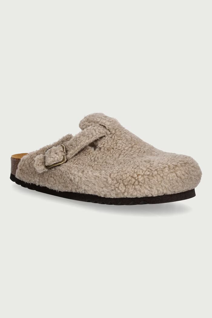 Scholl чехли дамски CAMILLE бежови F014381062
