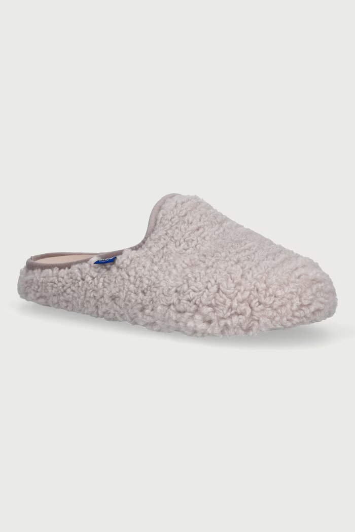 Scholl пантофи дамски с плюшена повърхност MADDY бежови F015091475