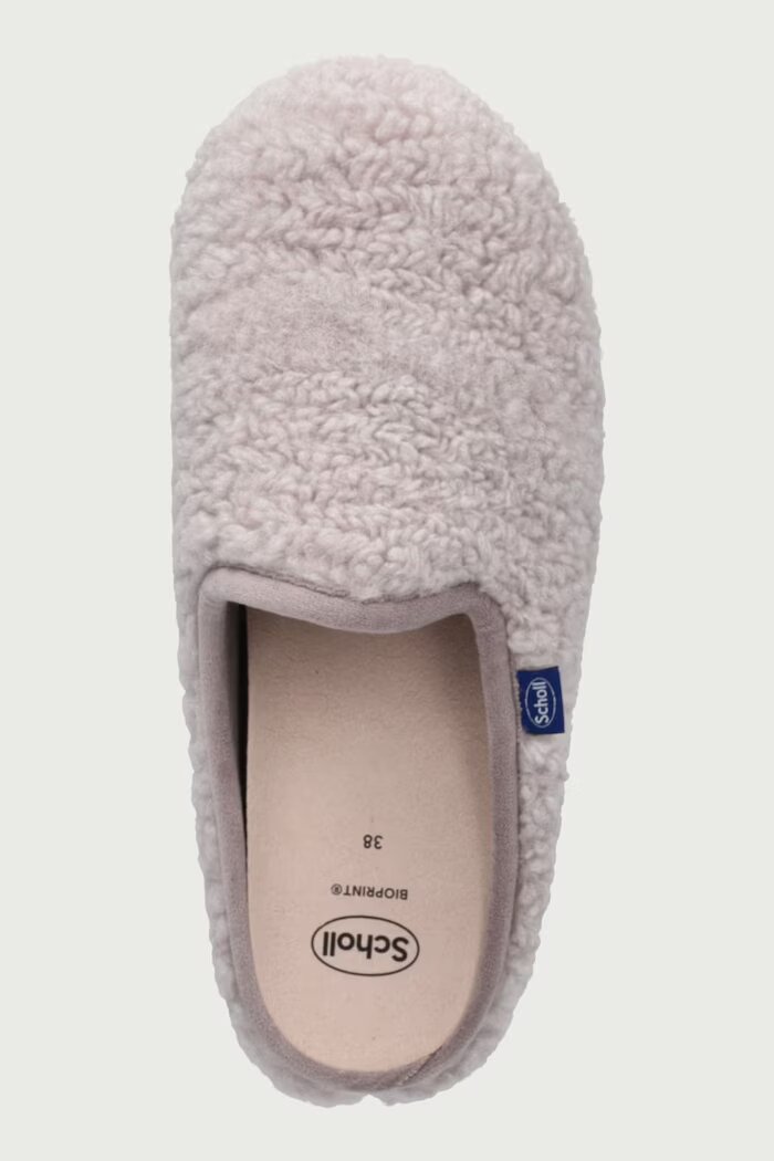 Scholl пантофи дамски с плюшена повърхност MADDY бежови F015091475