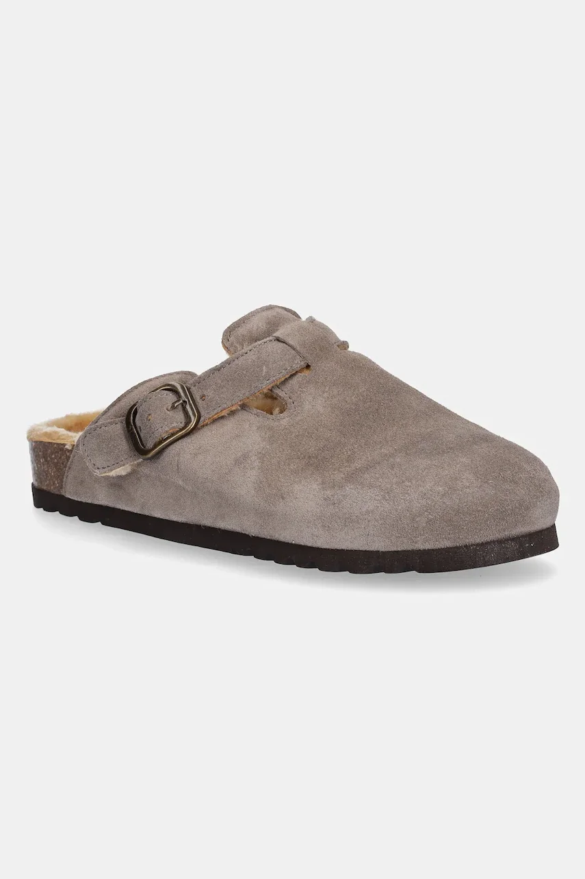 Scholl Велурени чехли FAE NEW