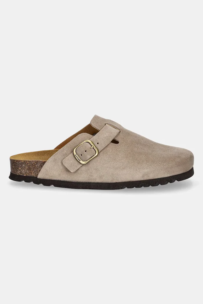 Scholl Велурени чехли FAE в бежово F321982361