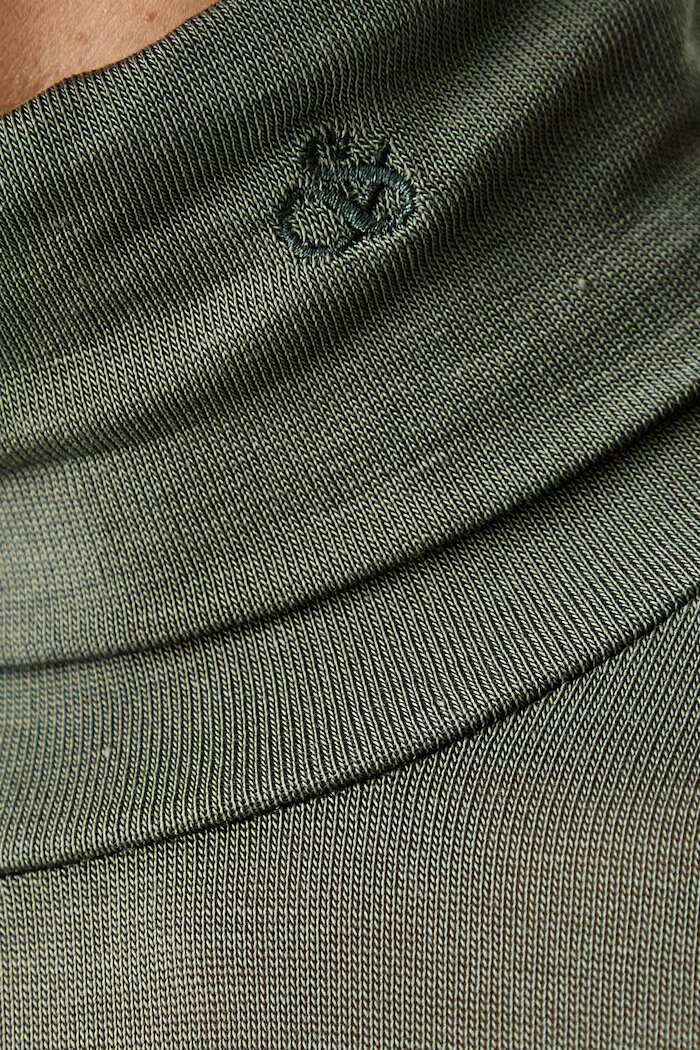 Scotch  Soda блуза с дълги ръкави дамска от лиосел зелена U9B01755T