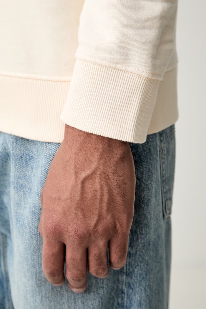 Scotch  Soda суичър мъжки от памук бежов 183456