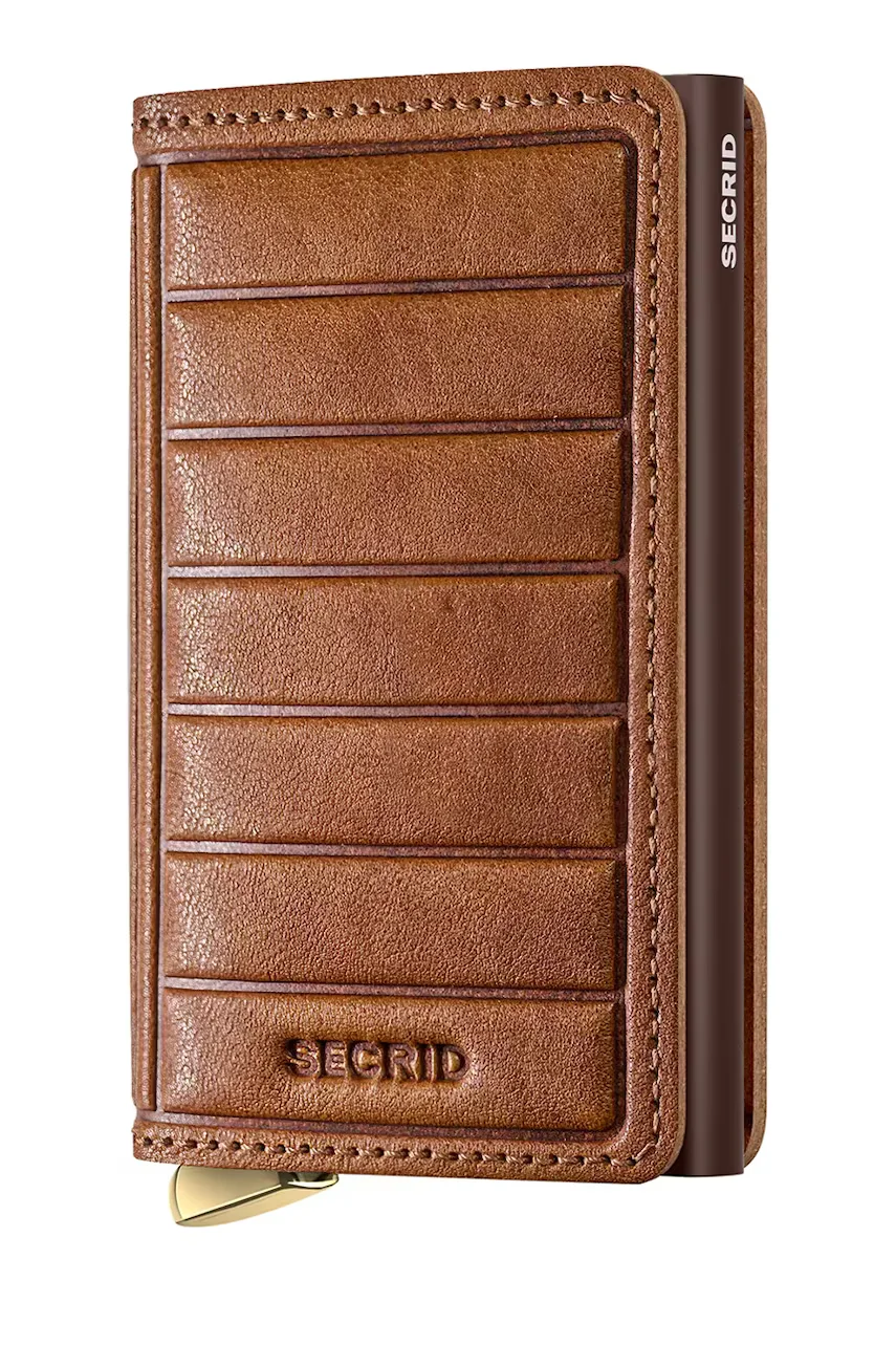 Secrid Кожен портфейл EMBOSS LINES