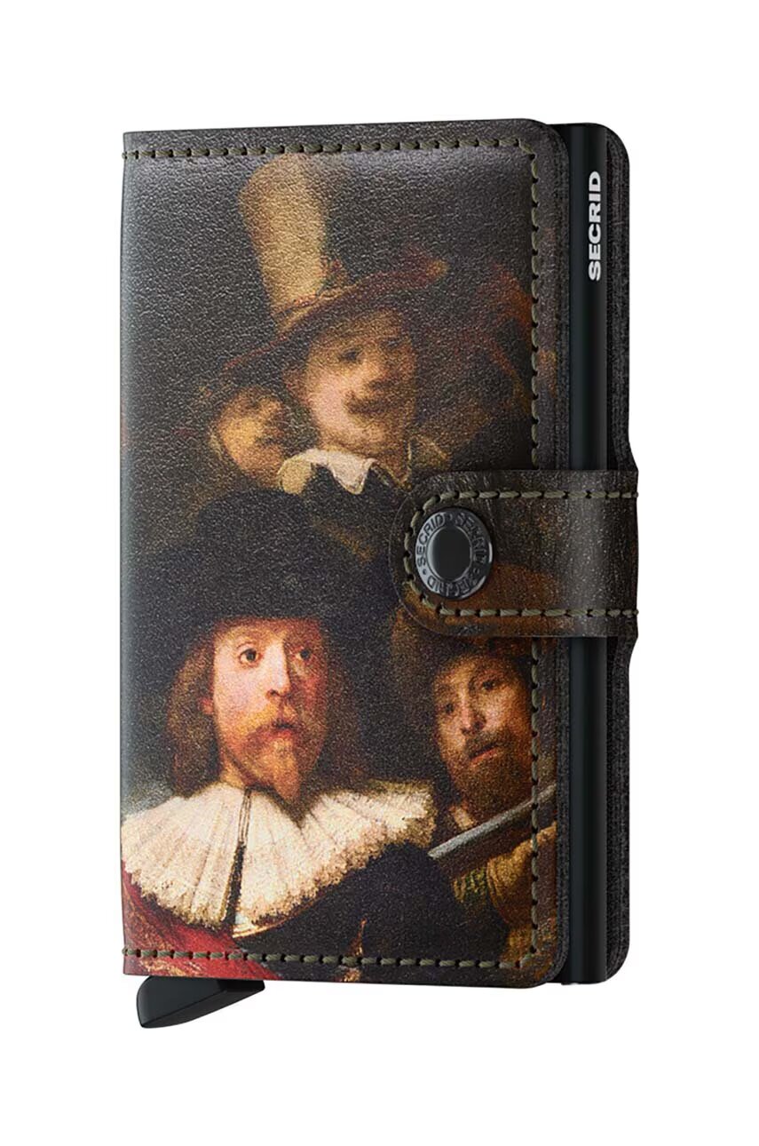 Secrid Кожен портфейл Miniwallet Art Night Watch