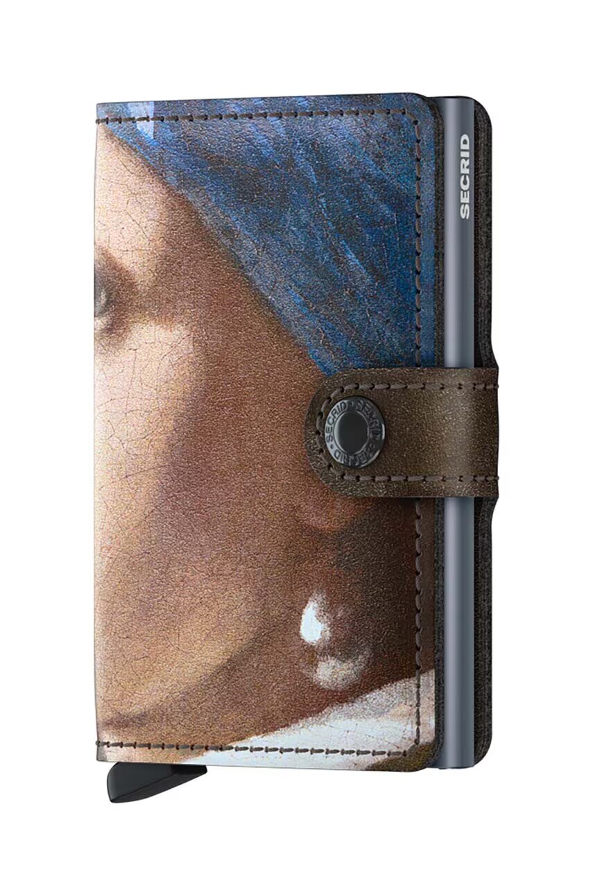 Secrid Кожен портфейл Miniwallet Art Pearl Earring
