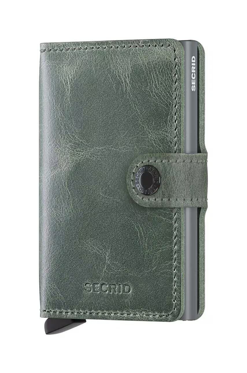 Secrid Кожен портфейл Miniwallet Vintage Sage