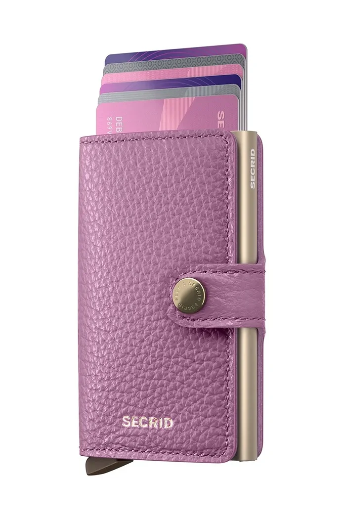 Secrid Кожен портфейл в лилаво MPe-Orchid