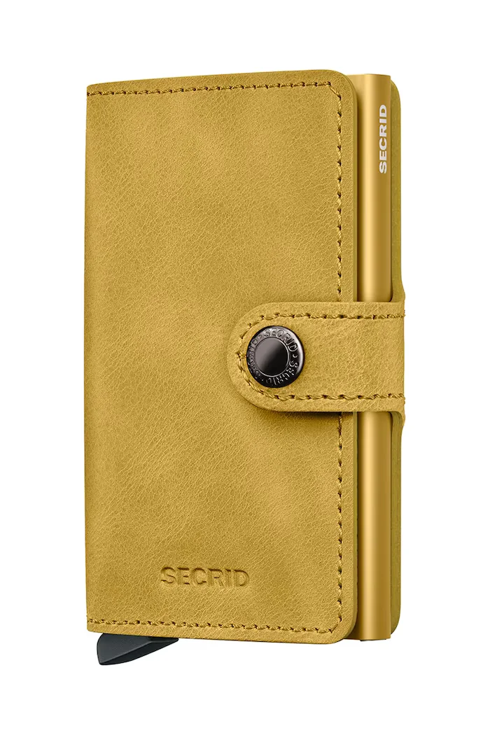 Secrid Кожен портфейл в жълто MV-Yellow