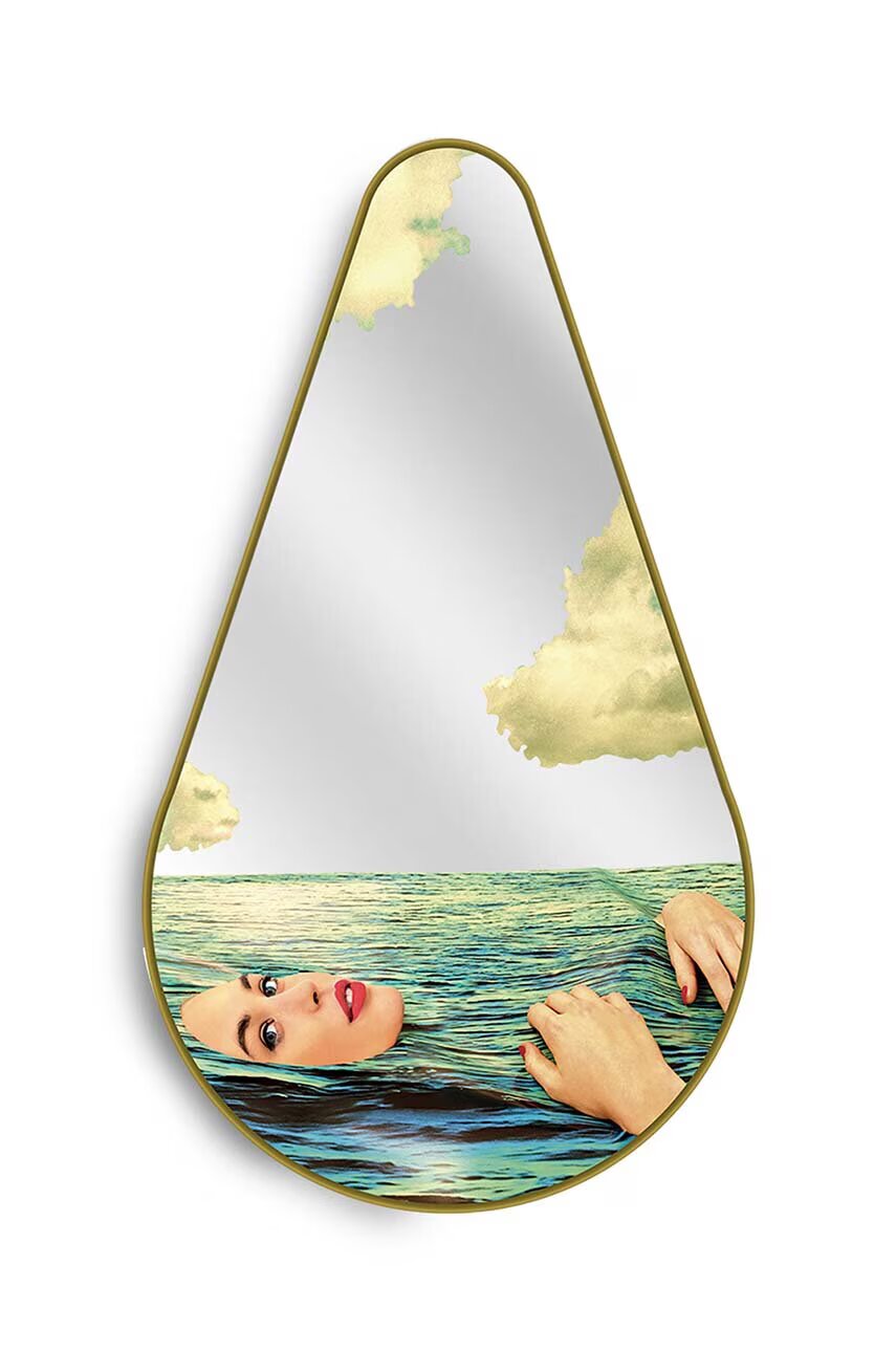 Seletti Огледало за стена Pear Sea Girl