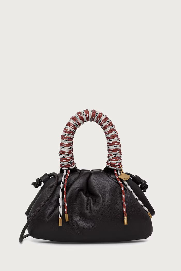 Sessun чанта crossbody дамска от кожа CHATON кафява 26102028