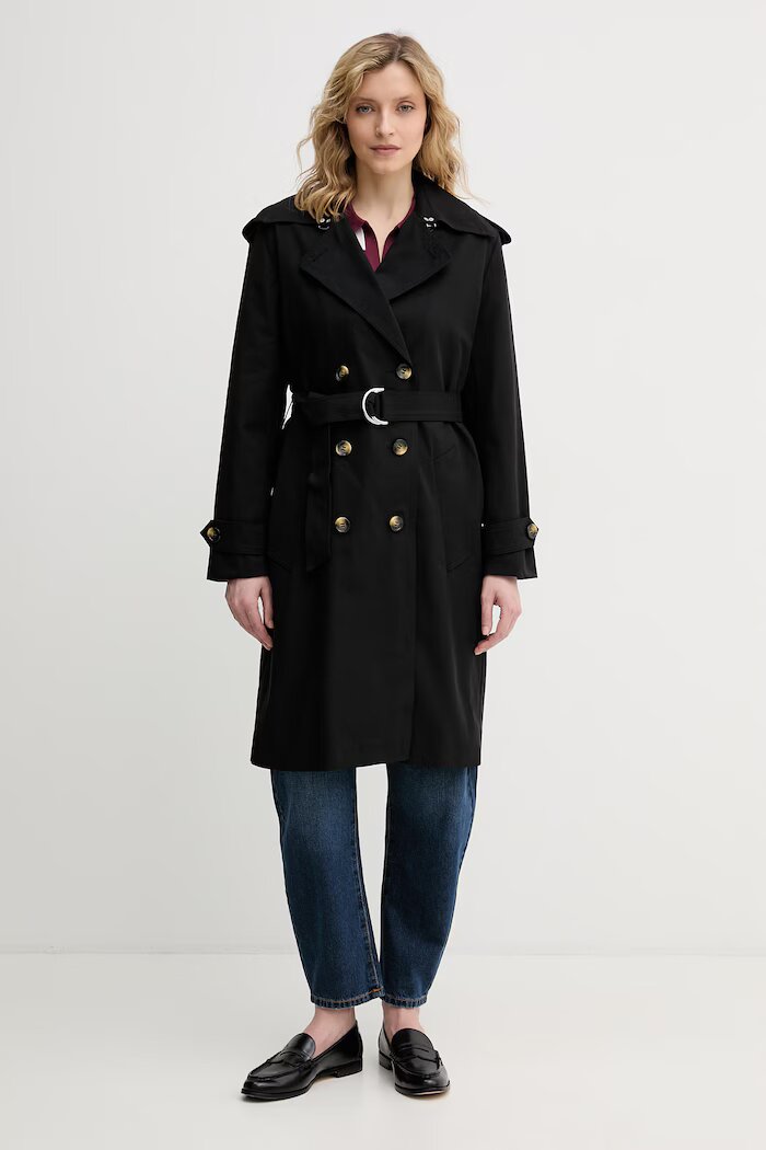 Sisley шлифер дамски черен 2RRMLN06U