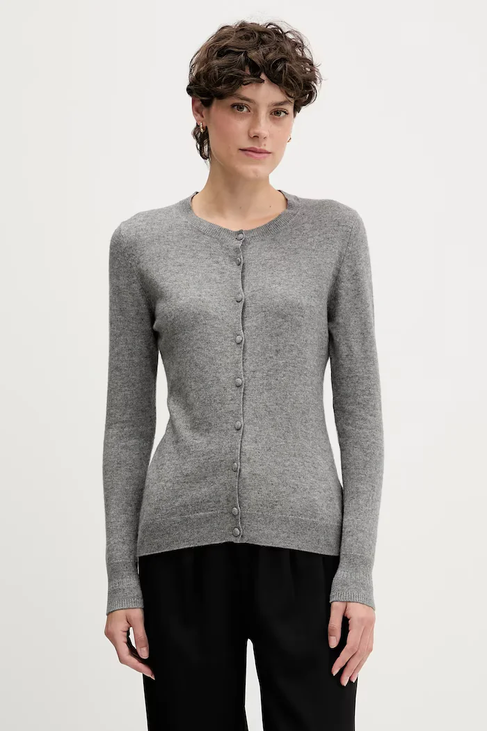 Sisley Жилетка с вълна в бежово от лека материя 102HM5237