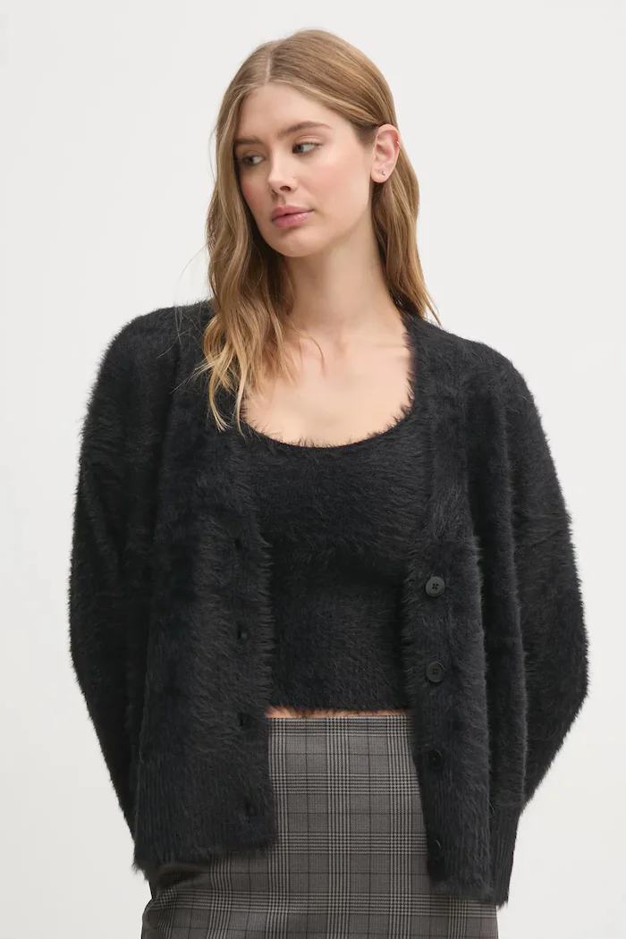 Sisley Жилетка в черно 19VBM602B