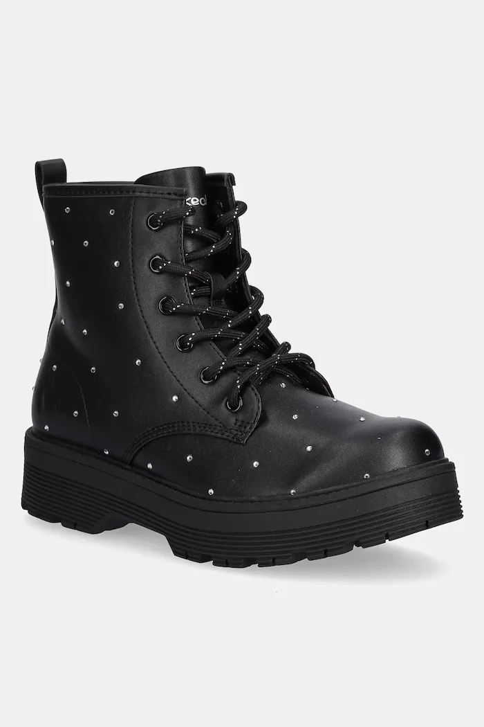 Skechers Детски боти GRAVLEN HI - JEWEL STRUT в черно 303471L