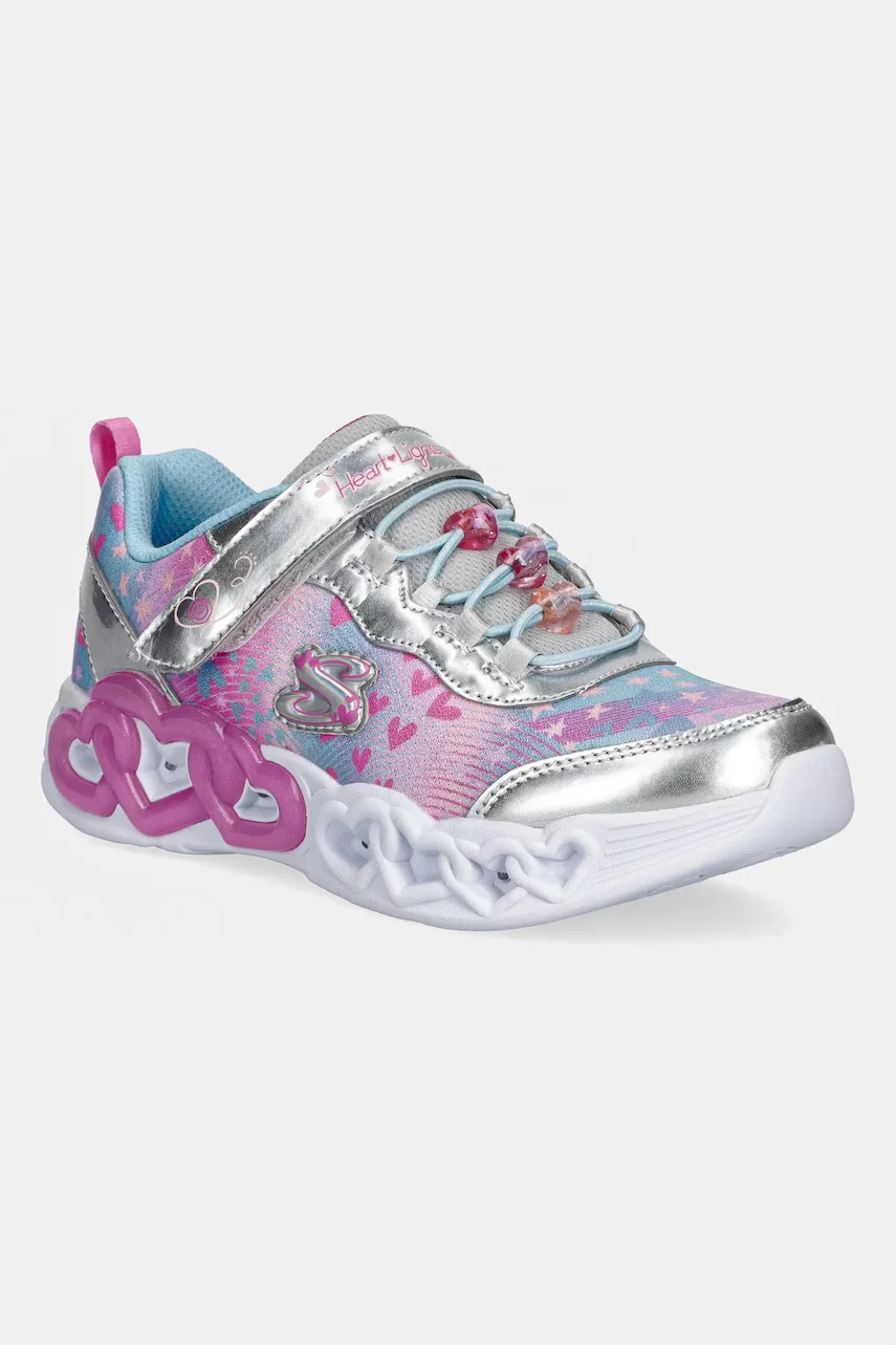 Skechers Детски маратонки INFINITE HEART LIGHTS - HEART