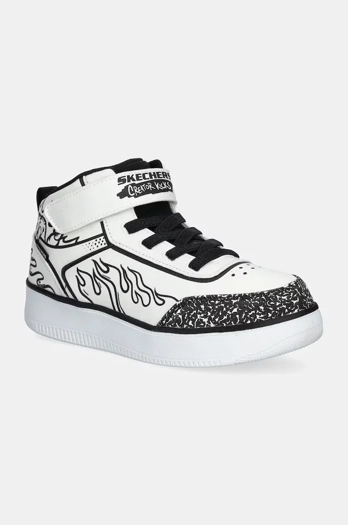 Skechers Детски маратонки SPORT COURT 92 в бяло 403500L