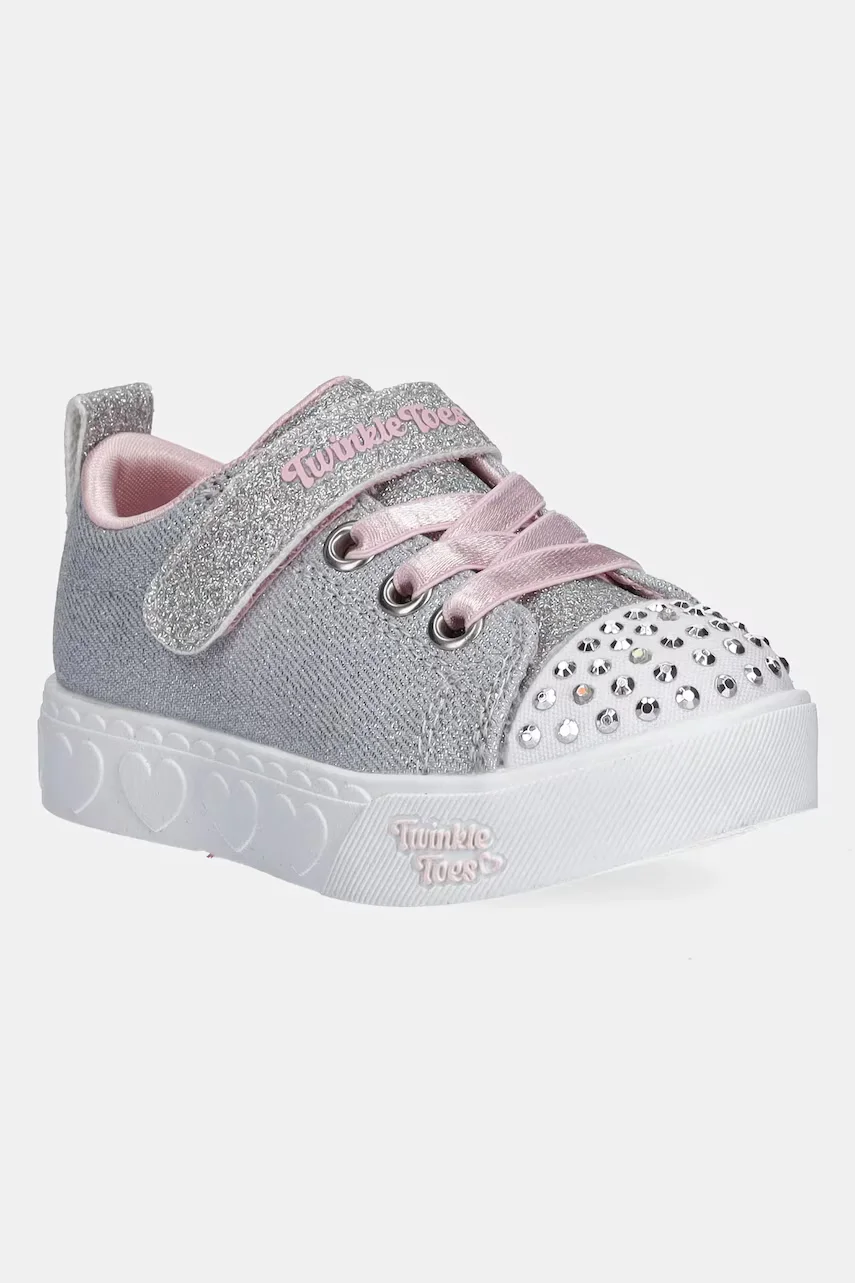 Skechers Детски ниски кецове HEART STEPS - SHIMMER SWEETIE