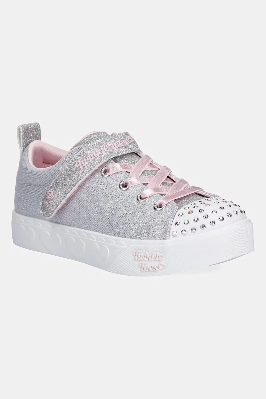Skechers Детски ниски кецове HEART STEPS - SHIMMER SWEETIE