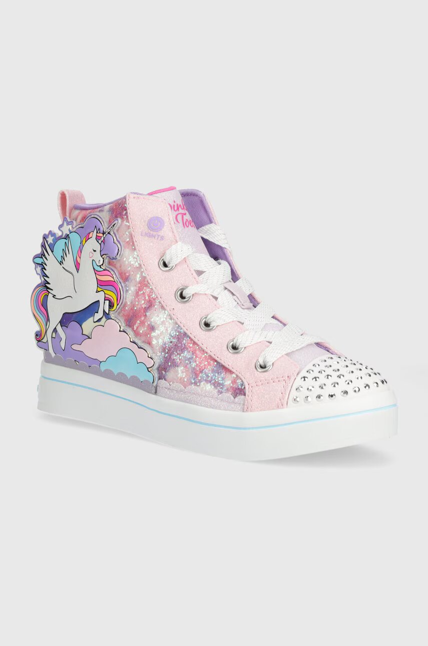 Skechers Детски ниски кецове TWI-LITES 2.0 ENCHANTED UNICORN