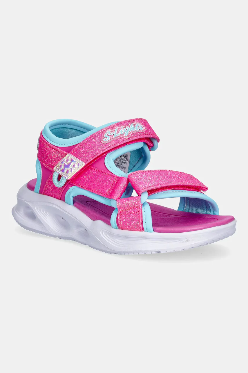 Skechers Детски сандали SOLA GLOW SANDAL