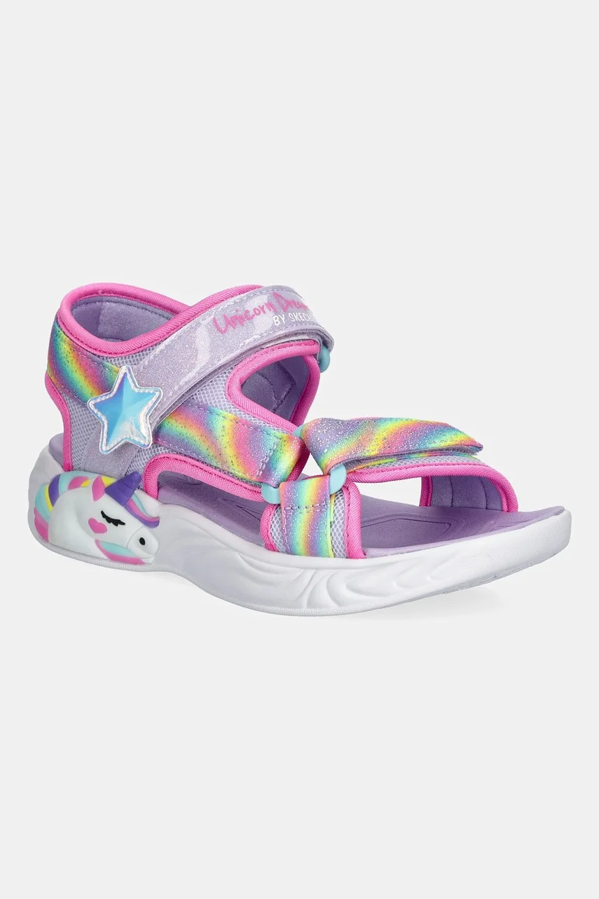 Skechers Детски сандали UNICORN DREAMS SANDAL- DREAMY