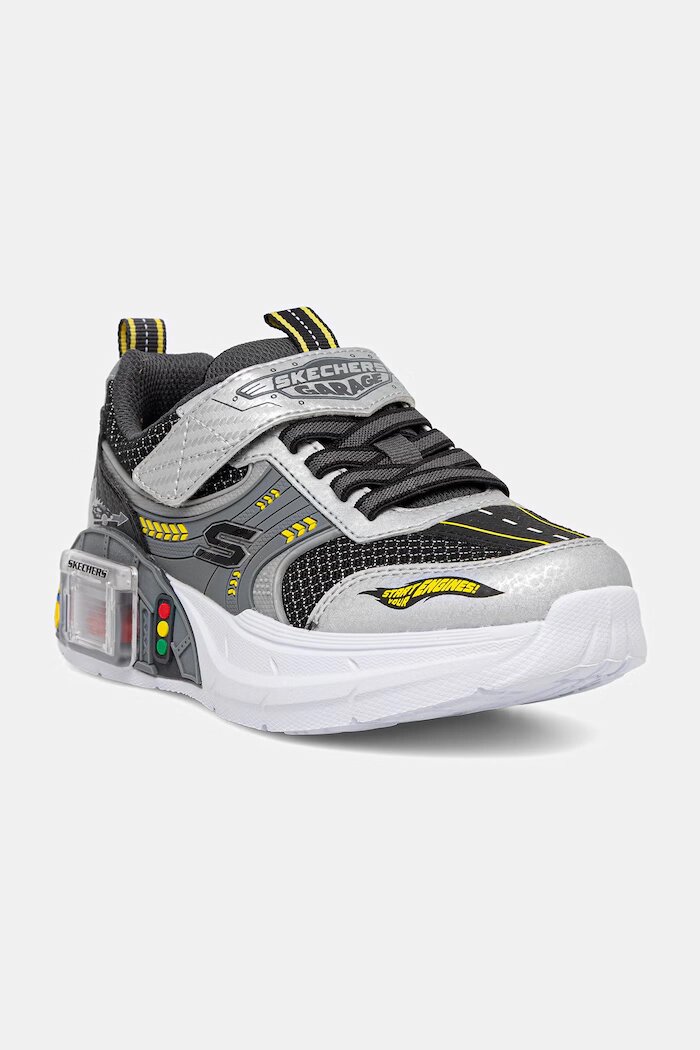 Skechers GARAGE маратонки за деца сребърни 402150L