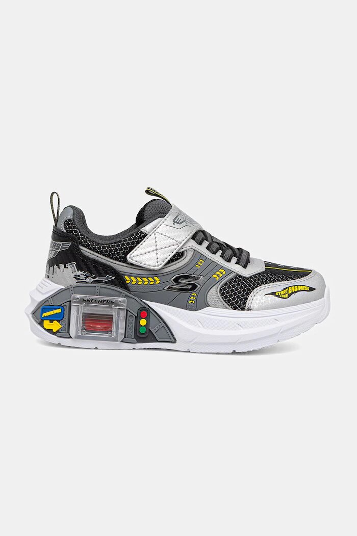Skechers GARAGE маратонки за деца сребърни 402150L