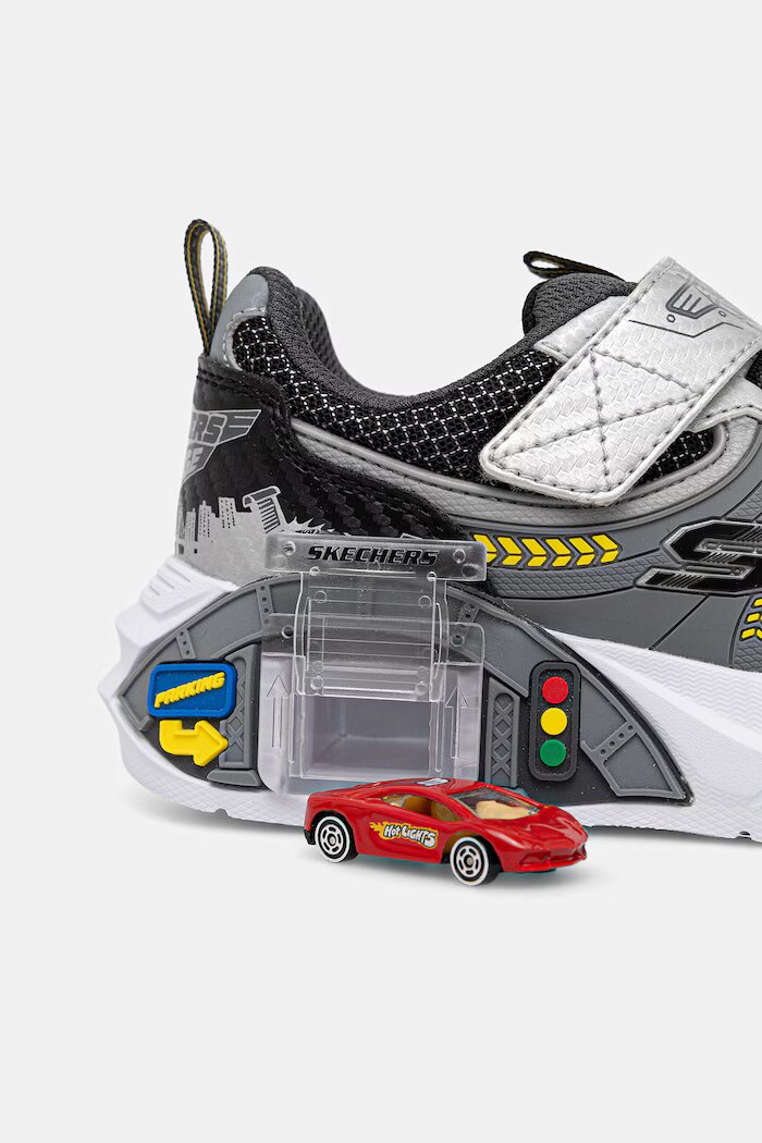 Skechers GARAGE маратонки за деца сребърни 402150L