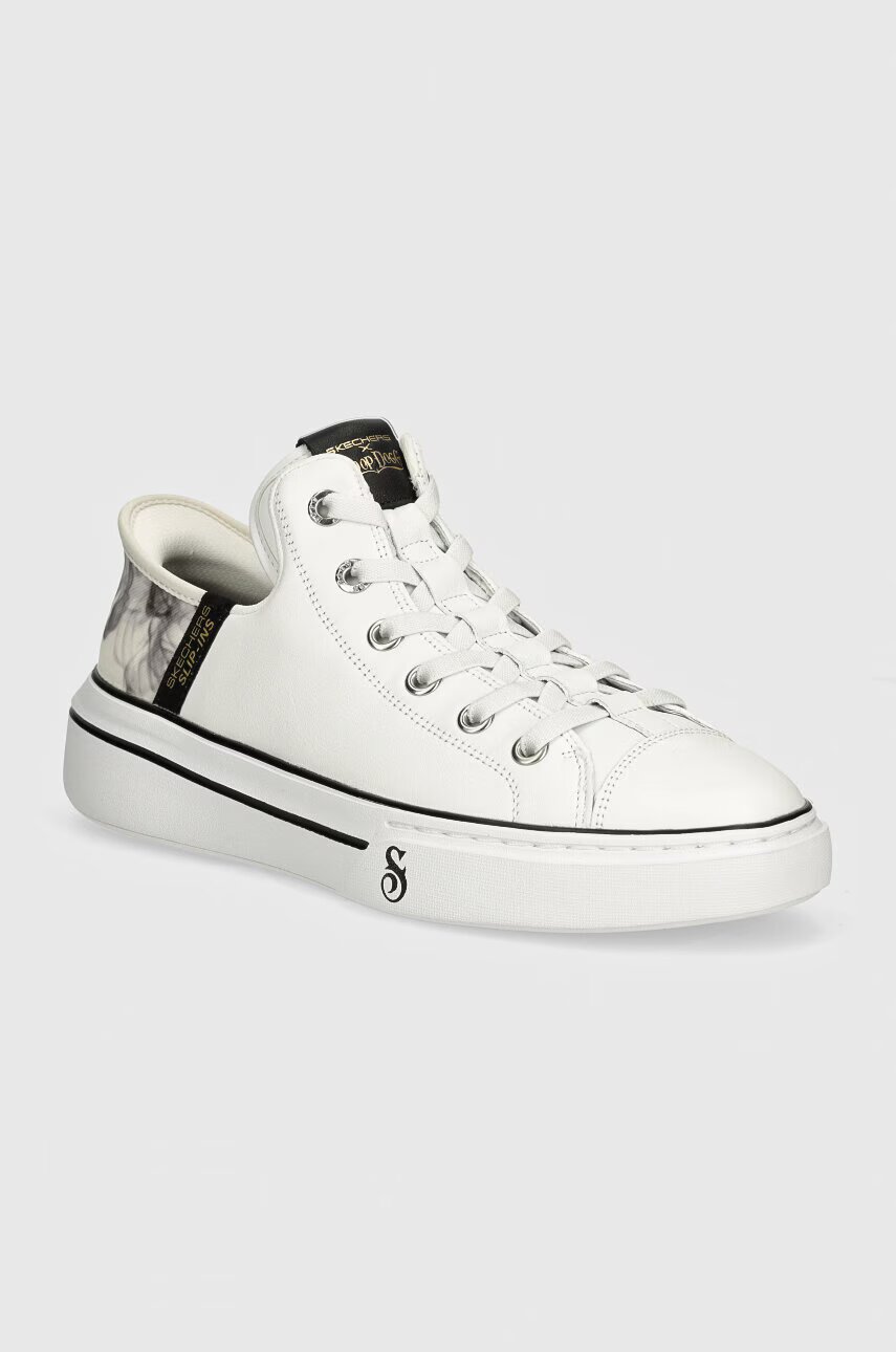 Skechers Кожени кецове X SNOOP DOGG
