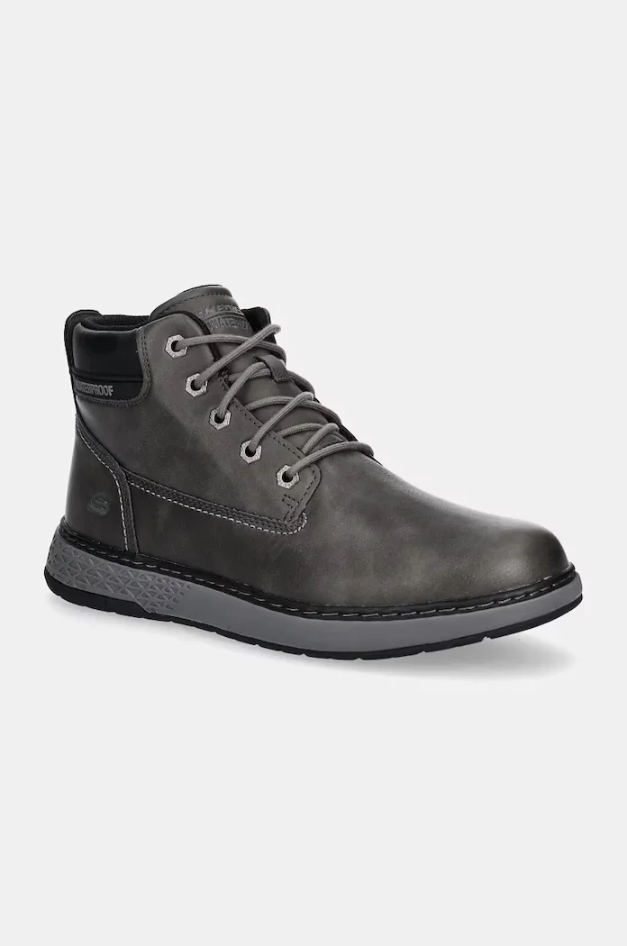 Skechers Обувки GARLAN DENO в сиво 205235