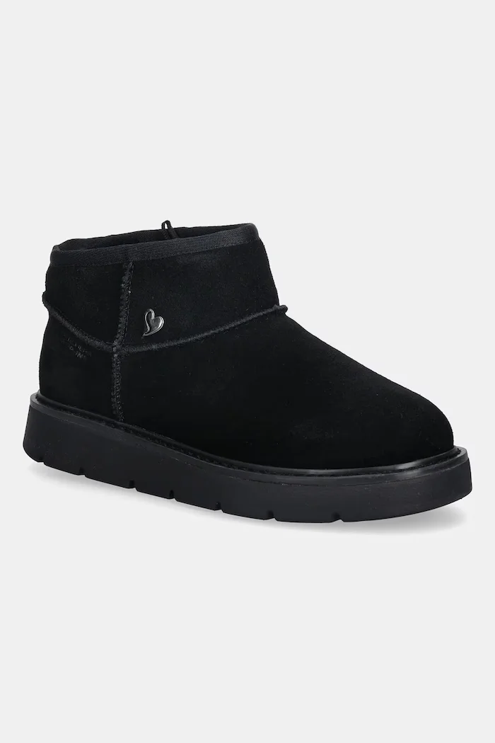 Skechers Велурени апрески KEEPSAKES COZY - COZY MINI в черно 167848