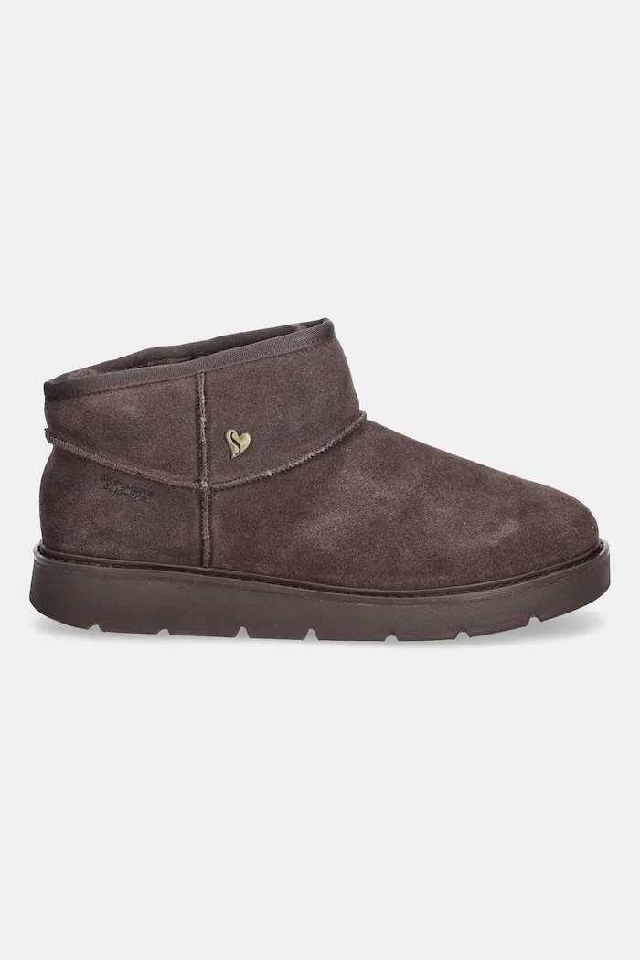Skechers Велурени апрески KEEPSAKES COZY - COZY MINI в кафяво 167848