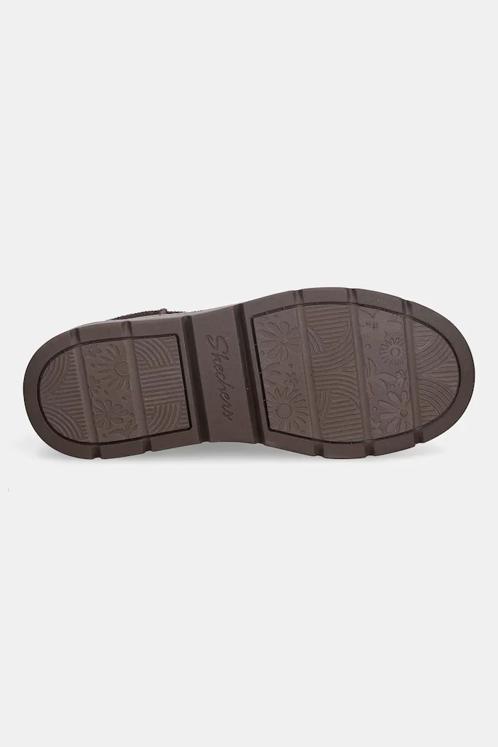 Skechers Велурени апрески KEEPSAKES COZY - COZY MINI в кафяво 167848