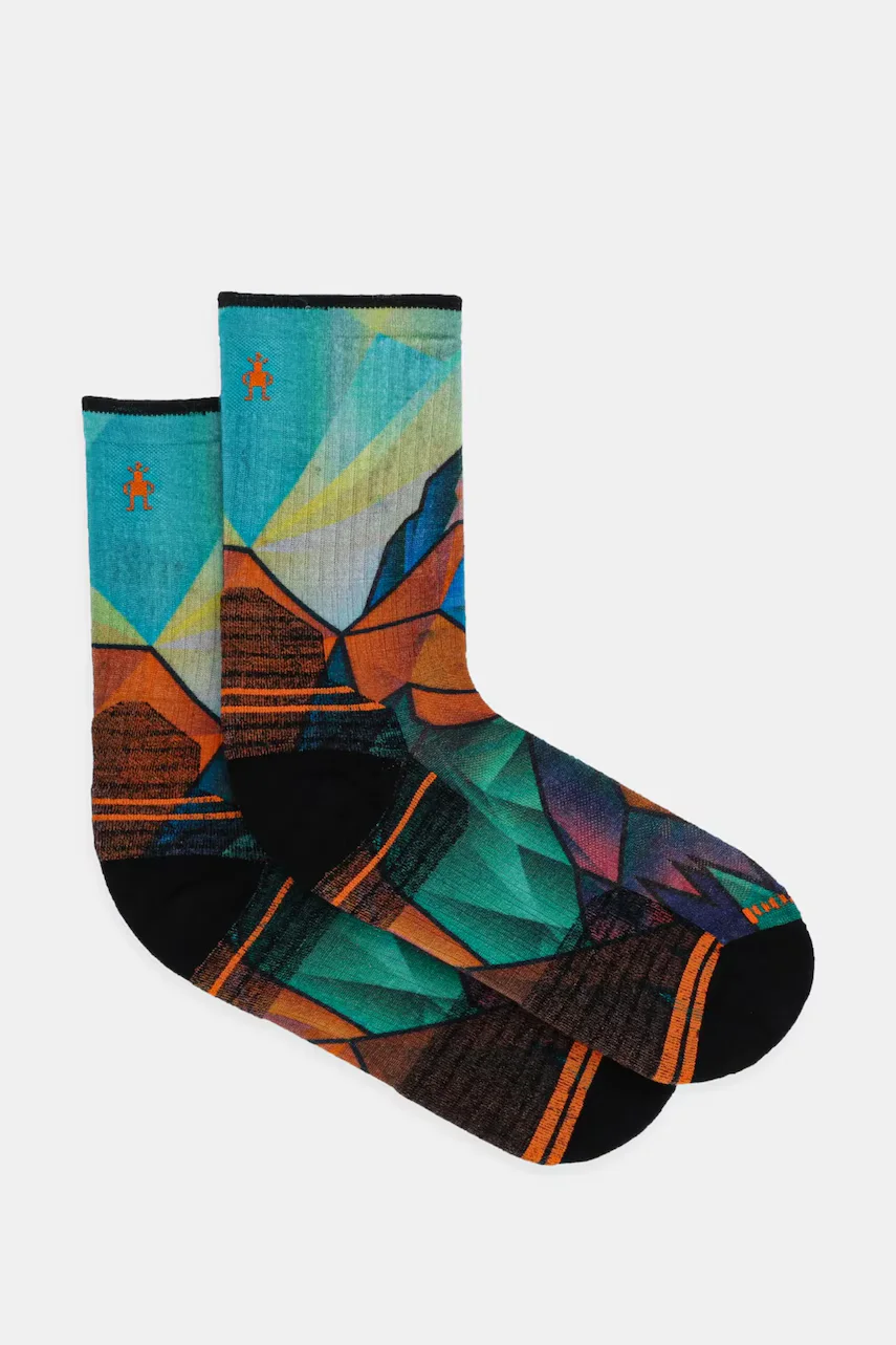 Smartwool Чорапи Hike Mountain Prism Print
