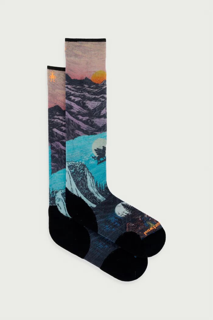 Smartwool чорапи за ски мъжки сини SW003124R131