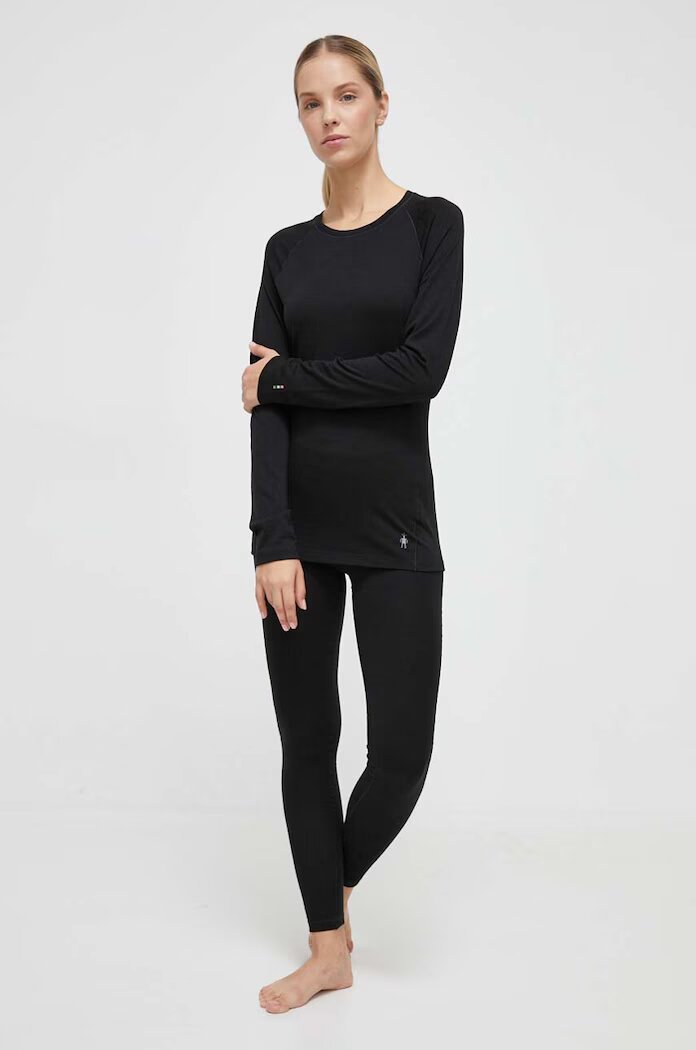 Smartwool Функционален клин Classic Thermal Merino в черно