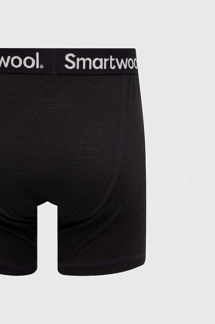 Smartwool функционални боксерки мъжки с мериносова вълна черни 16998