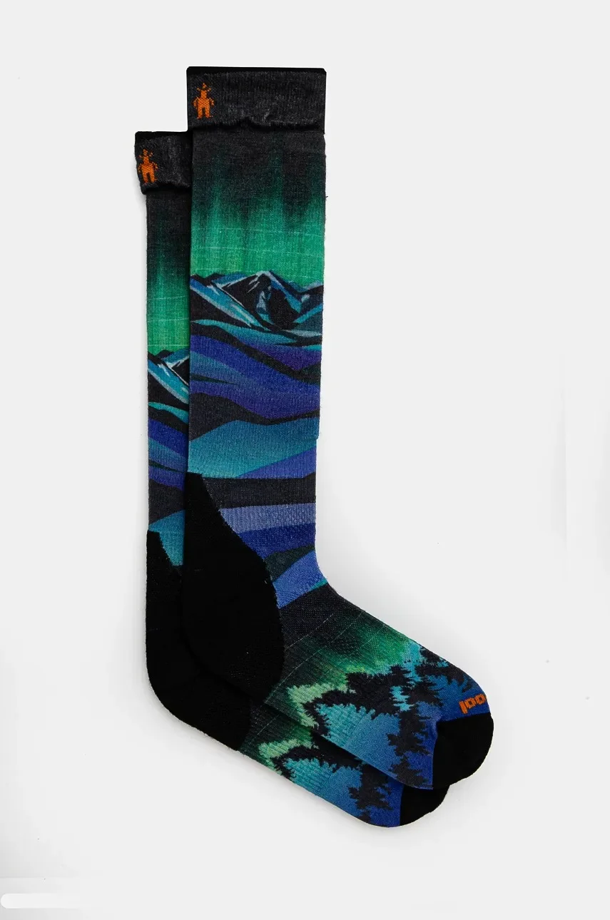 Smartwool Ски чорапи Targeted Cushion Compression Print